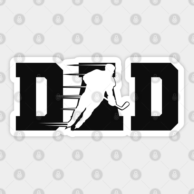 Ice Hockey Dad Sticker by KC Happy Shop